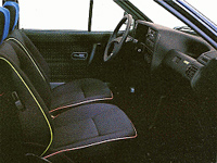 Intérieur de la VW Polo Fantasy 1992