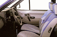 Intérieur de la VW Polo Mikado 1992