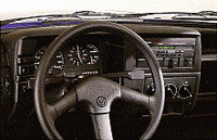 Tableau de bord de la VW Polo Mikado 1992